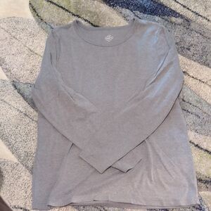 Gray Long Sleeve Shirt